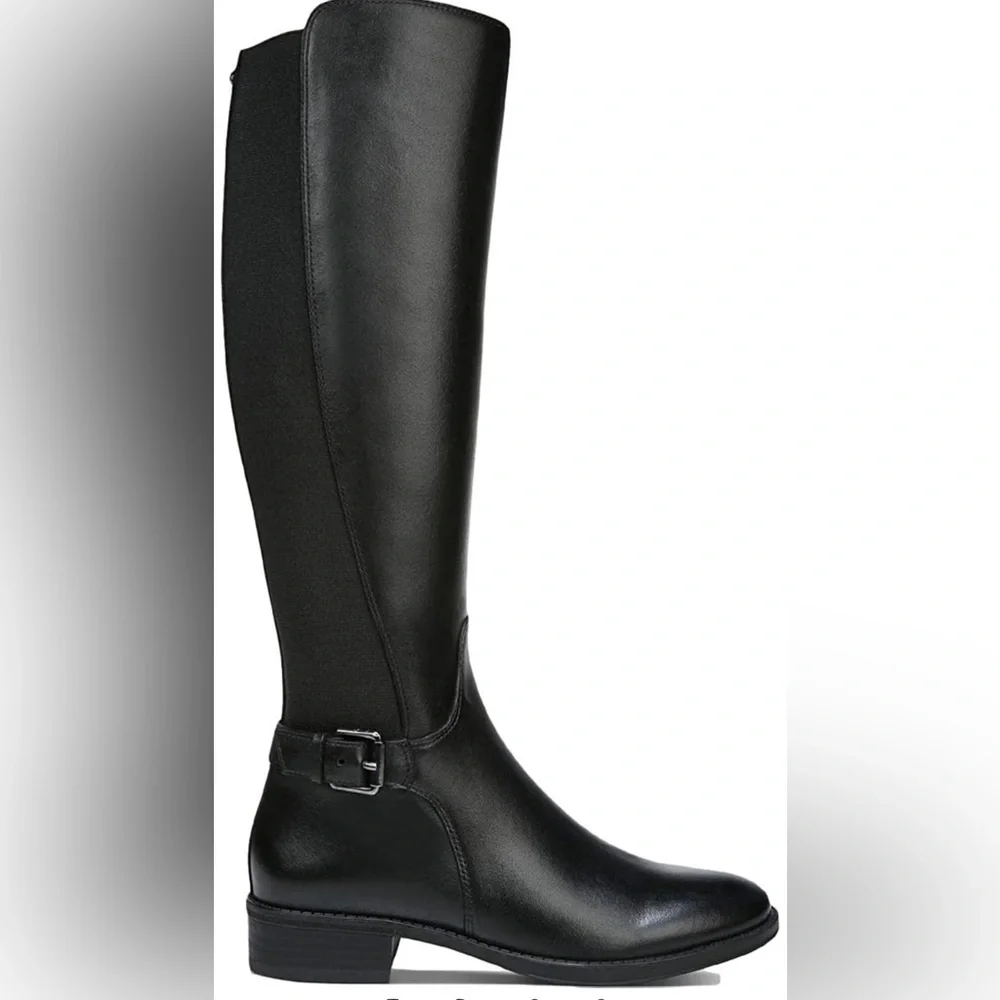 Paxten Riding Leather Boots Sam Edelman - Picture 2 of 3